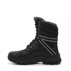 TIMBERLAND WOMEN'S JENNESS FALLS INSULATED BOOTS Black FULL GRAIN